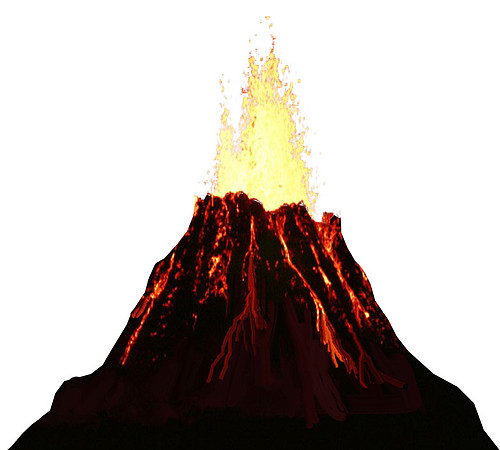 volcano-erupting-no-background