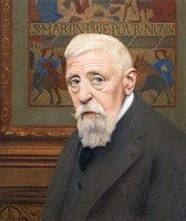 (Lavaur)_Autoportrait_âgé_1944_-_Henri_Rachou_-_HsP_55.5x46